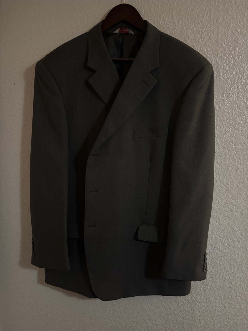 Paolo Charcoal Gray Men's Suit Jacket